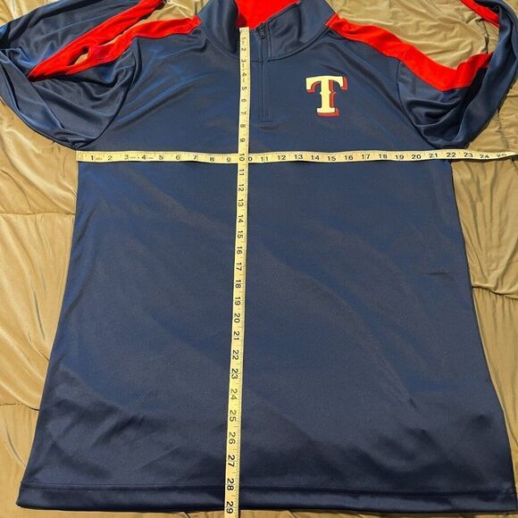 NEW Men's Texas Rangers Pullover Top Med, Large, XL NWT - Picture 9 of 11